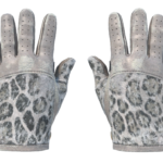Driver Gloves | Snow Leopard (Battle-Scarred)