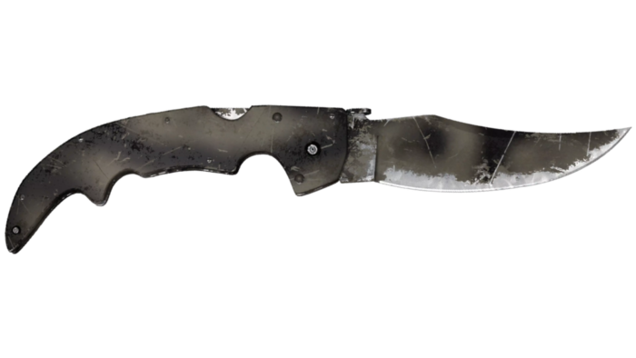 Falchion Knife | Bright Water (Well-Worn) - Imagem 3