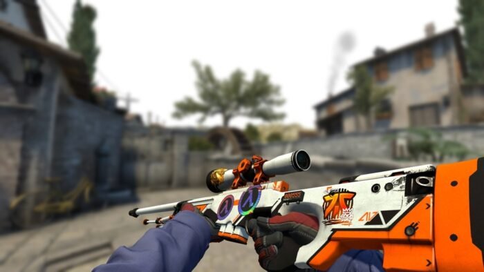 AWP | Asiimov (Battle-Scarred) StatTrak - Imagem 2
