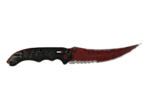Flip Knife | Crimson Web (Battle-Scarred)