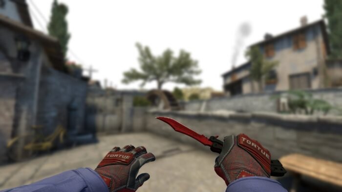 Butterfly Knife | Crimson Web (Minimal Wear) - Imagem 2
