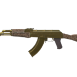 AK-47 | Gold Arabesque (Battle-Scarred)