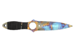 Skeleton Knife | Case Hardened (Well-Worn)