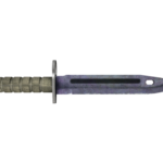Bayonet | Blue Steel (Well-Worn)