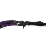 Butterfly Knife | Ultraviolet (Well-Worn)