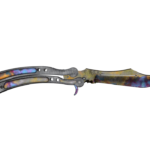Butterfly Knife | Case Hardened (Minimal Wear)