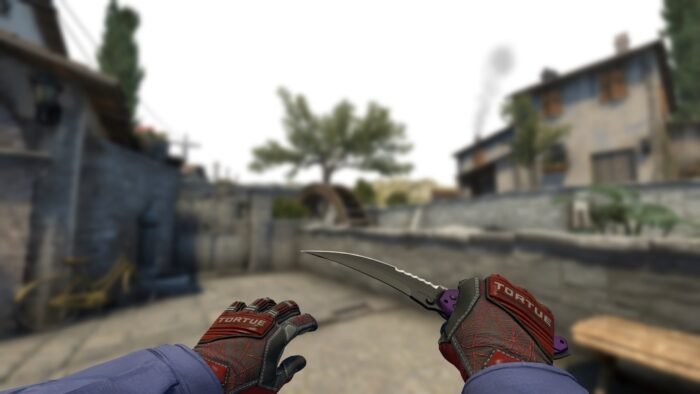 Flip Knife | Ultraviolet (Minimal Wear) - Imagem 2