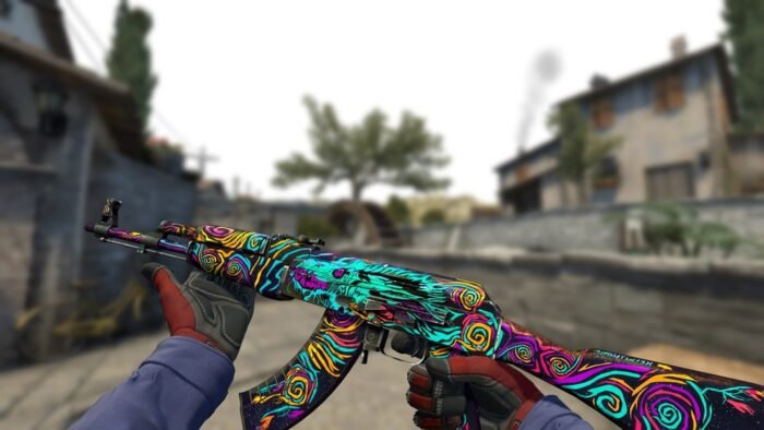 AK-47 | Nightwish (Well-Worn) - Imagem 2