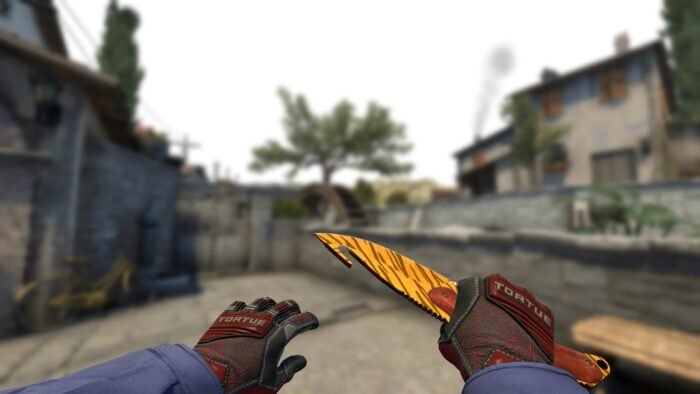 Gut Knife | Tiger Tooth (Factory New) - Imagem 2