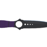 Skeleton Knife | Ultraviolet (Minimal Wear)