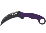Talon Knife | Ultraviolet (Field-Tested) StatTrak