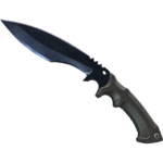 Kukri Knife | Blue Steel (Battle-Scarred)