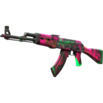 AK-47 | Neon Revolution (Battle-Scarred)