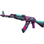 AK-47 | Neon Rider (Well-Worn)