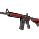 M4A4 | Red DDPAT (Well-Worn)