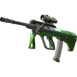 AUG | Carved Jade (Field-Tested)