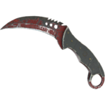 Talon Knife | Crimson Web (Battle-Scarred)