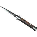 Stiletto Knife | Stained (Well-Worn)