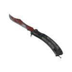 Butterfly Knife | Crimson Web (Battle-Scarred)