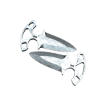 Shadow Daggers | Damascus Steel (Well-Worn)