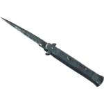 Stiletto Knife | Night Stripe (Battle-Scarred)