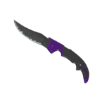 Falchion Knife | Ultraviolet (Well-Worn)