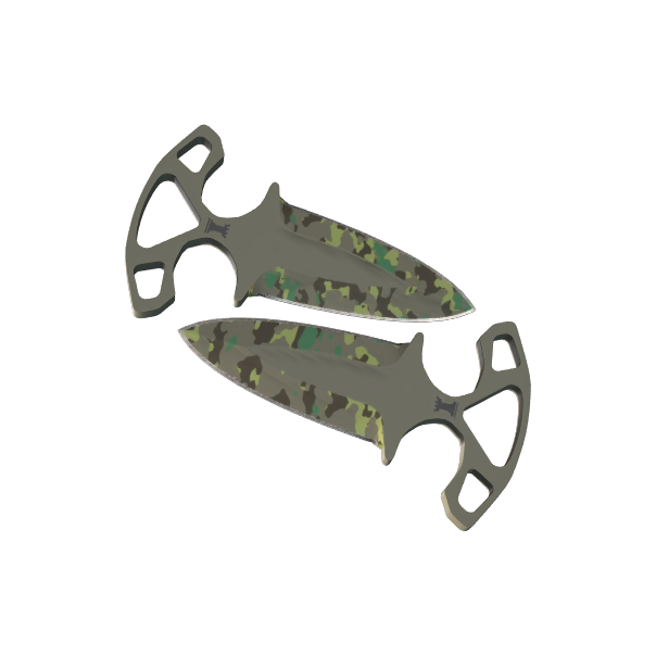 65f80e8093f09e3f53fa5f04riNDVZ1X05.png Shadow Daggers | Boreal Forest (Minimal Wear) - Imagem 1