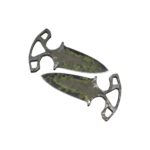 Shadow Daggers | Boreal Forest (Battle-Scarred)