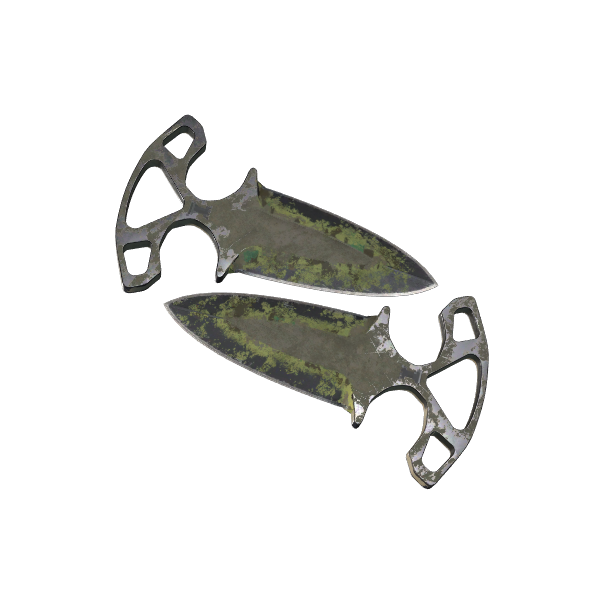 65f80fdbdfebd746de76c37e58eWa7yv05.png Shadow Daggers | Boreal Forest (Battle-Scarred) - Imagem 1
