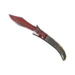 Navaja Knife | Crimson Web (Battle-Scarred)