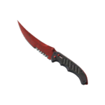 Flip Knife | Crimson Web (Minimal Wear)