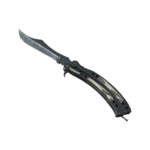 Butterfly Knife | Black Laminate (Factory New)