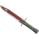 Bayonet | Crimson Web (Battle-Scarred)