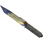Paracord Knife | Case Hardened (Battle-Scarred)