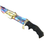 Huntsman Knife | Case Hardened (Battle-Scarred)