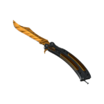 Butterfly Knife | Tiger Tooth (Minimal Wear)