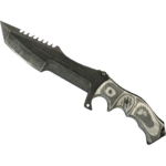 Huntsman Knife | Black Laminate (Battle-Scarred)
