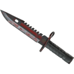 M9 Bayonet | Crimson Web (Battle-Scarred)