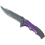 Nomad Knife | Ultraviolet (Battle-Scarred)