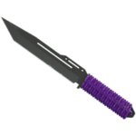 Paracord Knife | Ultraviolet (Well-Worn)