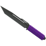 Paracord Knife | Ultraviolet (Minimal Wear)