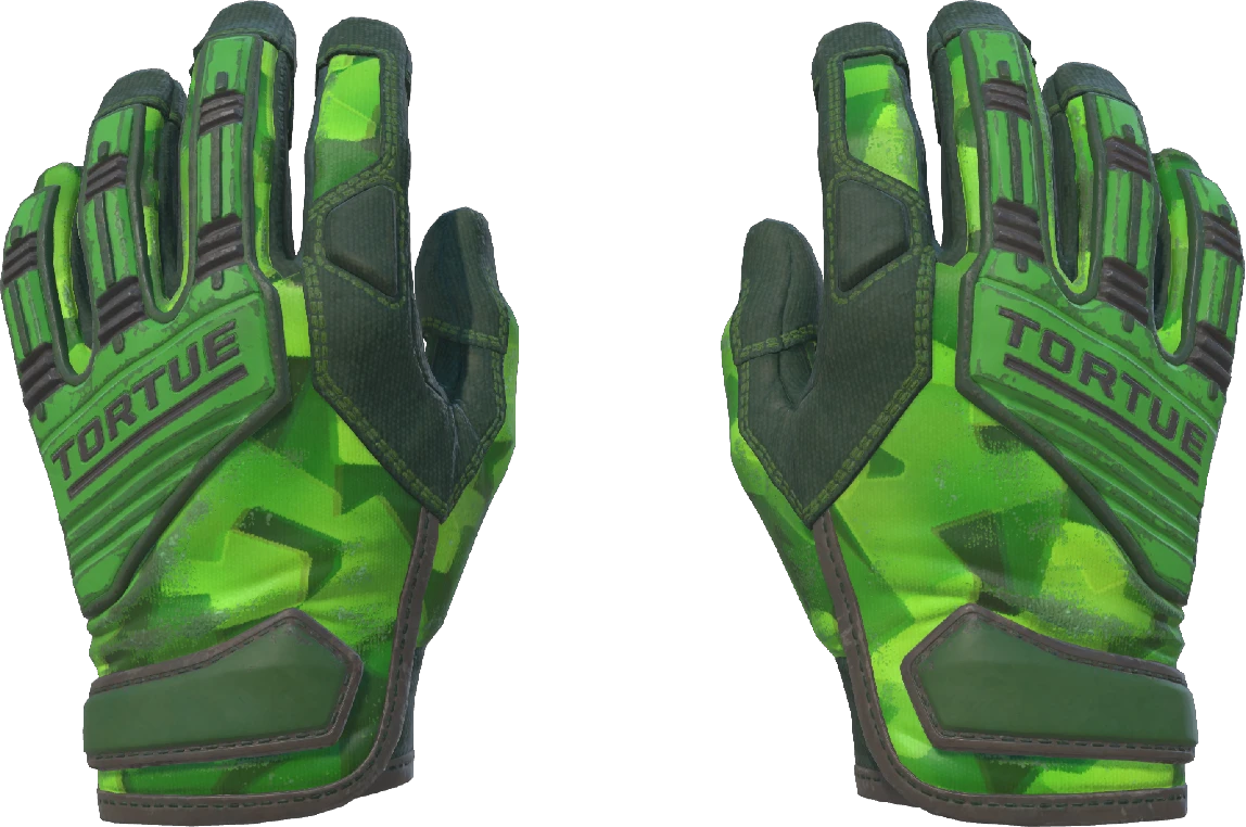 ftt Specialist Gloves | Lime Polycam (Field-Tested) - Imagem 1