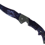 Falchion Knife | Doppler Black Pearl (Factory New)