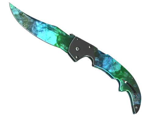 falchion-knife-gamma-doppler-phase-3-factory-new.png Falchion Knife | Gamma Doppler Phase 3 (Factory New) - Imagem 1