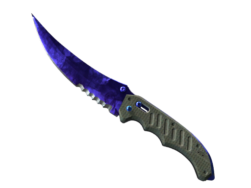 flip-knife-doppler-sapphire-factory-new.png Flip Knife | Doppler Sapphire (Factory New) - Imagem 1