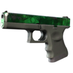 Glock-18 | Gamma Doppler Emerald (Battle-Scarred)