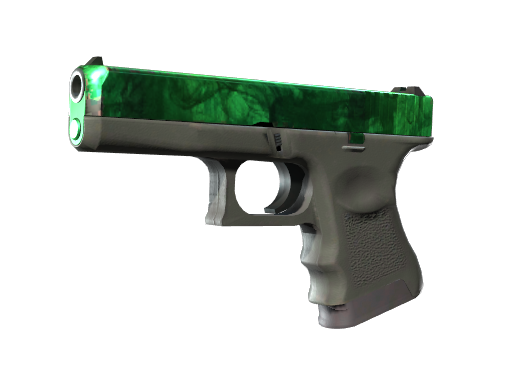 glock-18-gamma-doppler-emerald-field-tested.png Glock-18 | Gamma Doppler Emerald (Field-Tested) - Imagem 1