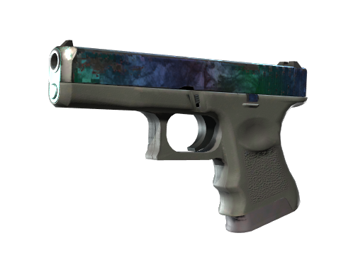 glock-18-gamma-doppler-phase-1-battle-scarred.png Glock-18 | Gamma Doppler Phase 1 (Battle-Scarred) - Imagem 1