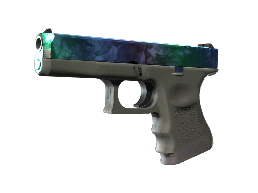 glock-18-gamma-doppler-phase-1-well-worn.png Glock-18 | Gamma Doppler Phase 1 (Well-Worn) - Imagem 1