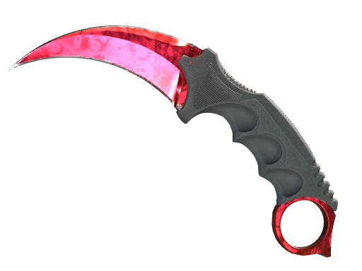 karambit-doppler-ruby-factory-new.png Karambit | Doppler Ruby (Factory New) - Imagem 1